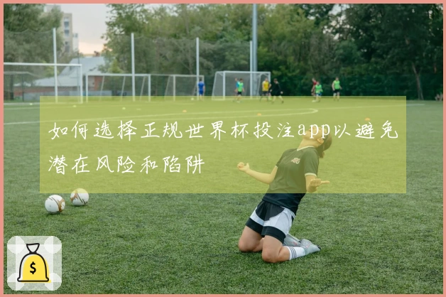 如何选择正规世界杯投注app以避免潜在风险和陷阱